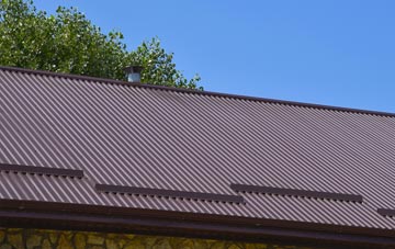 typical Higher Audley corrugated roof uses