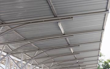 installing Higher Audley metal roofing